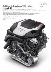 3.0 litre V6 TFSI engine