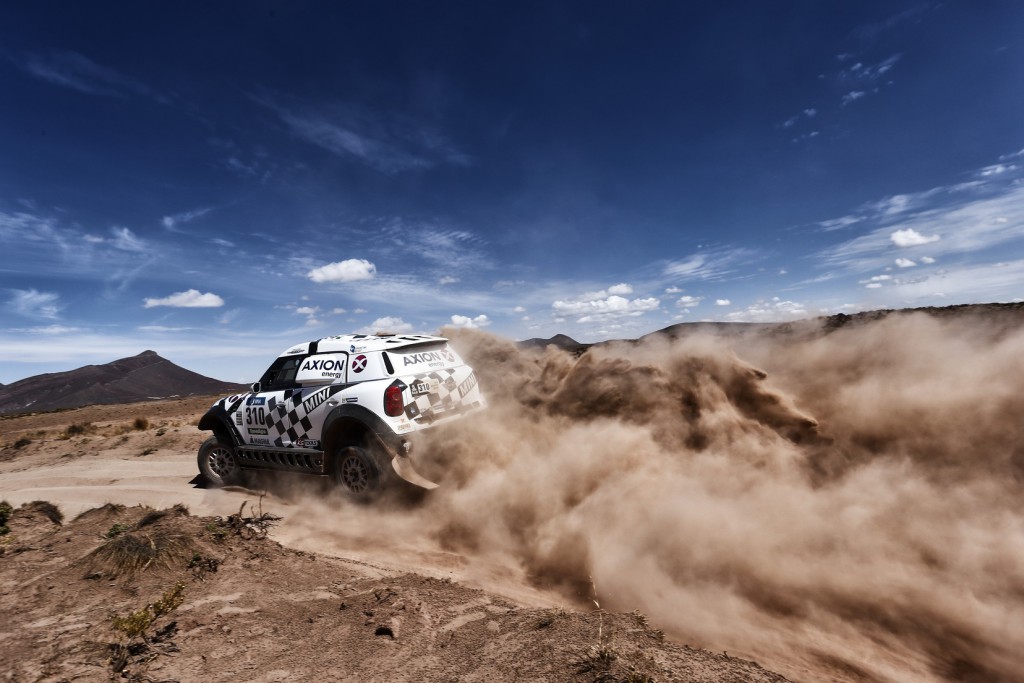 310 TERRANOVA Orlando (arg) GRAUE Bernardo (arg) MINI action during the Dakar 2016 Argentina,  Bolivia, Etape 6 - Stage 6, Uyuni - Uyuni,  from  January 8, 2016 - Photo Florent Gooden / DPPI