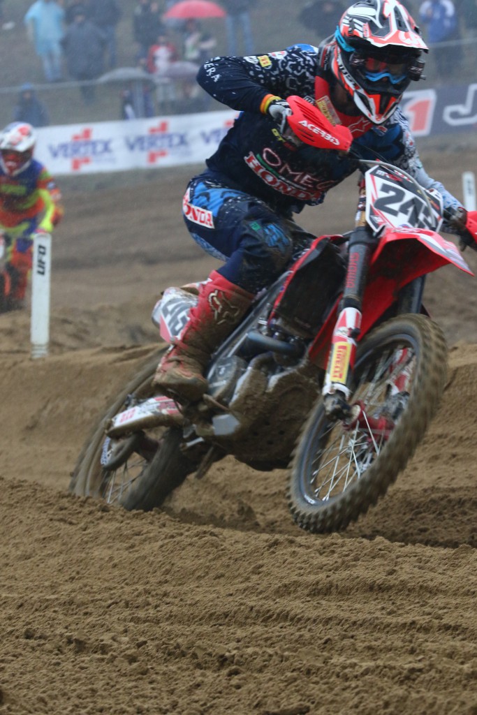 Lo sloveno Tim Gajser (foto Valori)