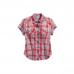 Women's Plaid RWB Plaid Shirt