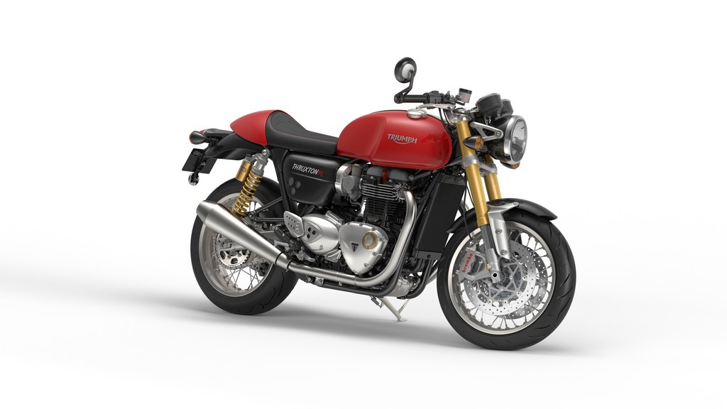 Thruxton R_jet_black_diablo_red_Front_quarter