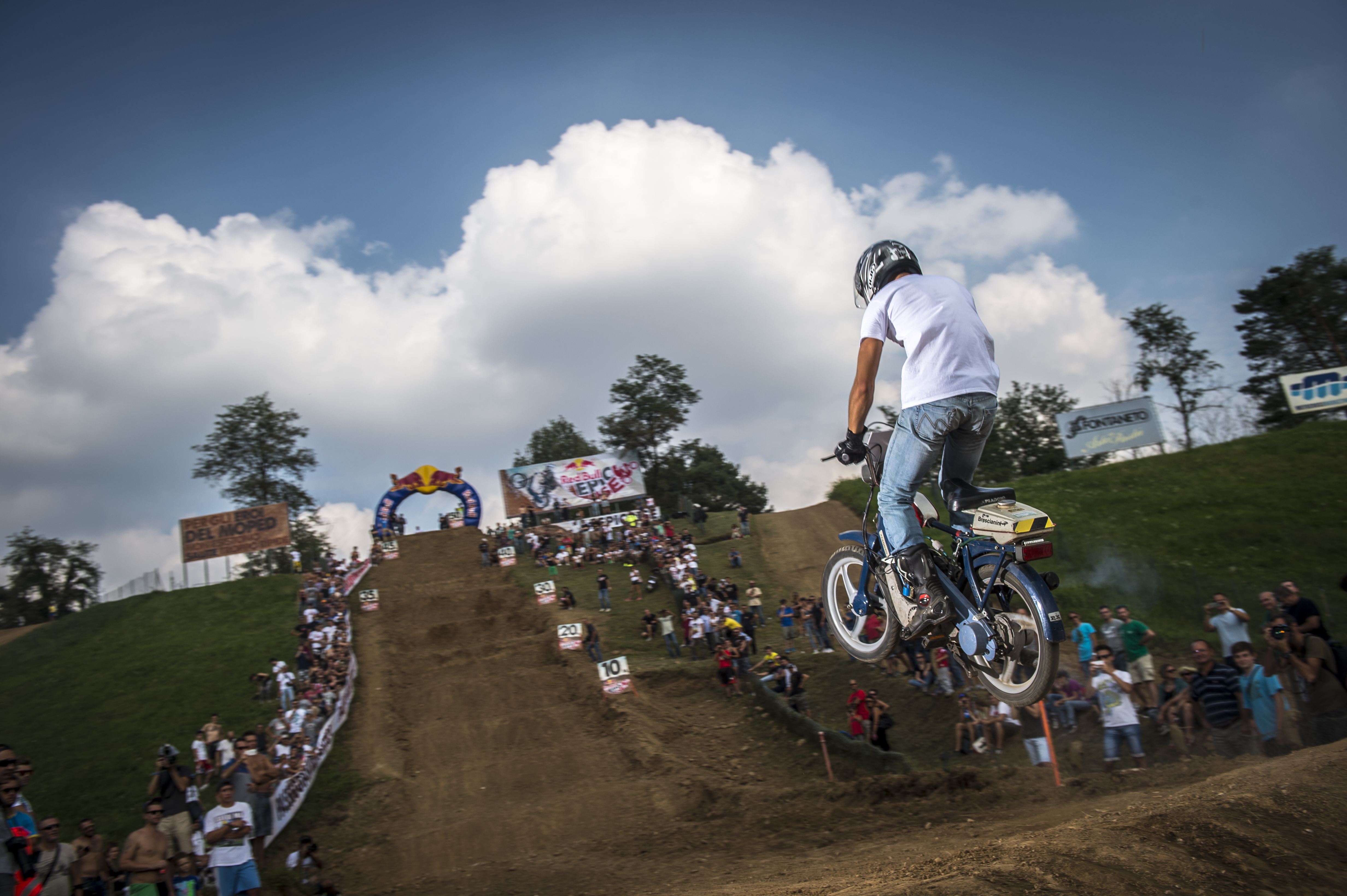 Event competititor during Red Bull Epic Rise at the Ciglione della Malpensa, Varese, Italy, on september 07th 2014