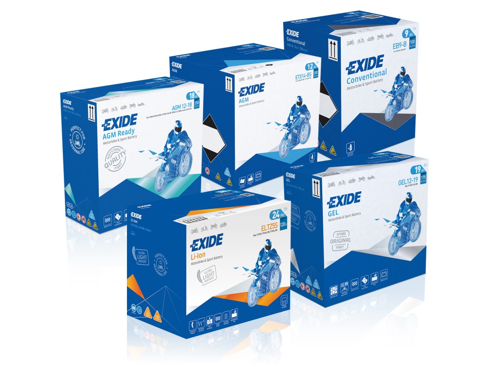 Exide - Nuova Gamma Motorbike & Sport Li-Ion