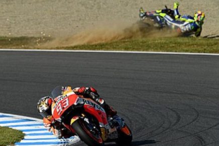 Marquez-Rossi crash