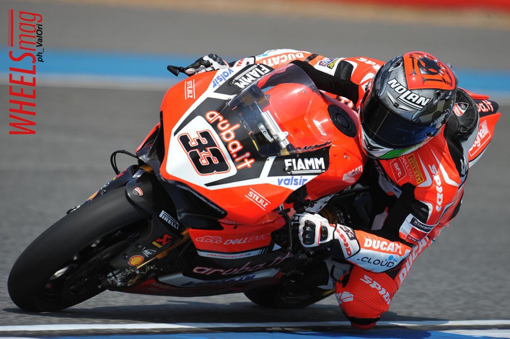 Marco Melandri su Ducati