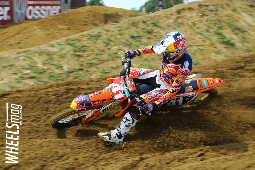 Pauls Jonas (Ktm), leader della classifica generale MX2