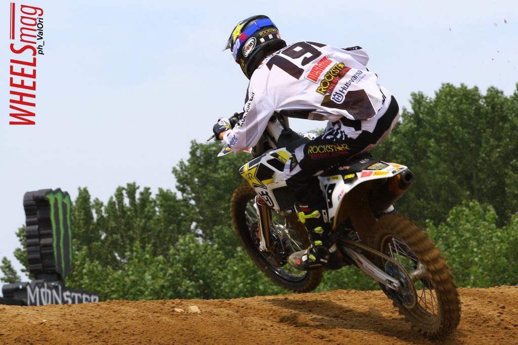 Il danese Thomas Olsen del team Rockstar Energy Husqvarna Factory Racing