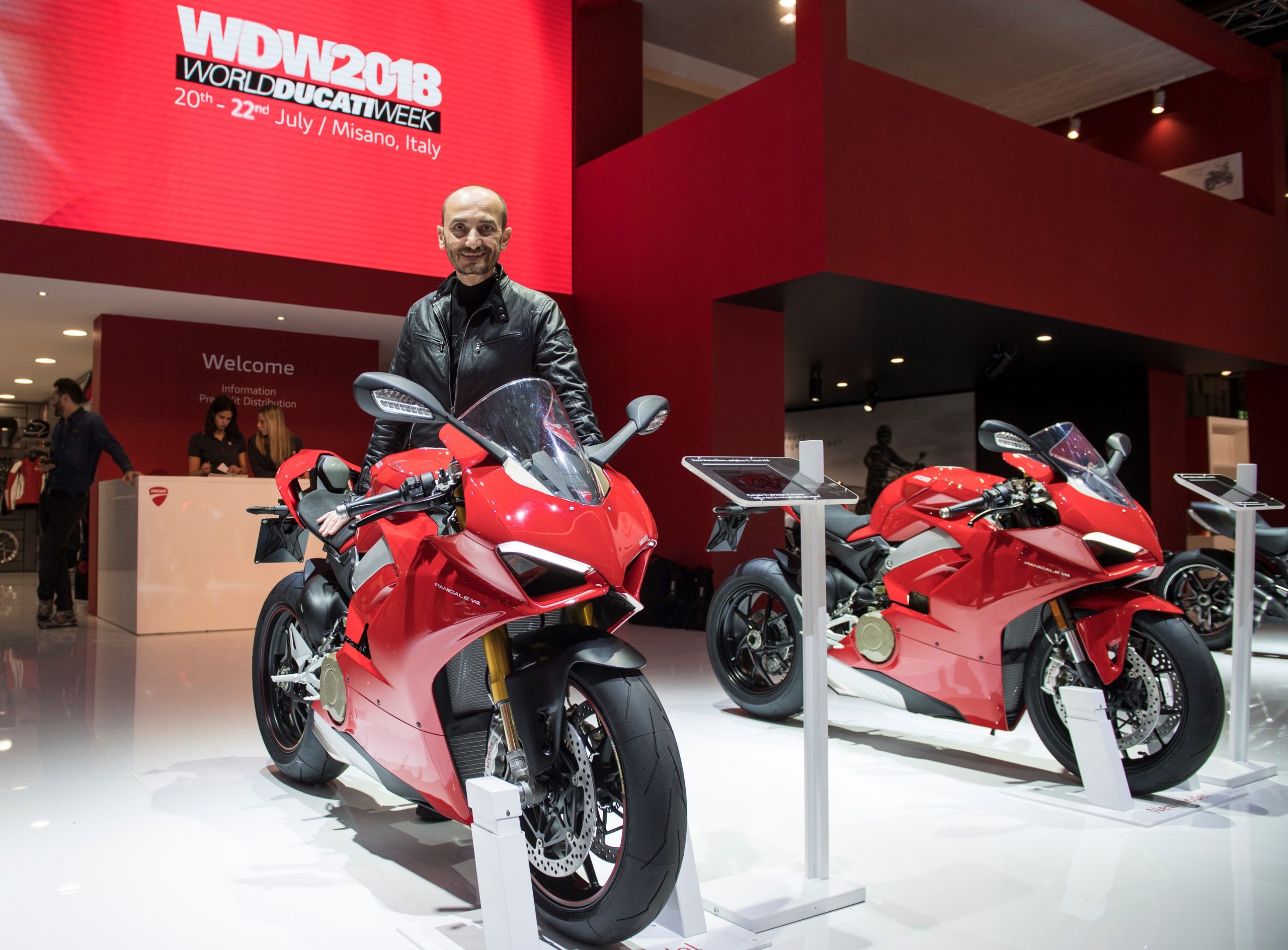 Panigale V4 S and Domenicali