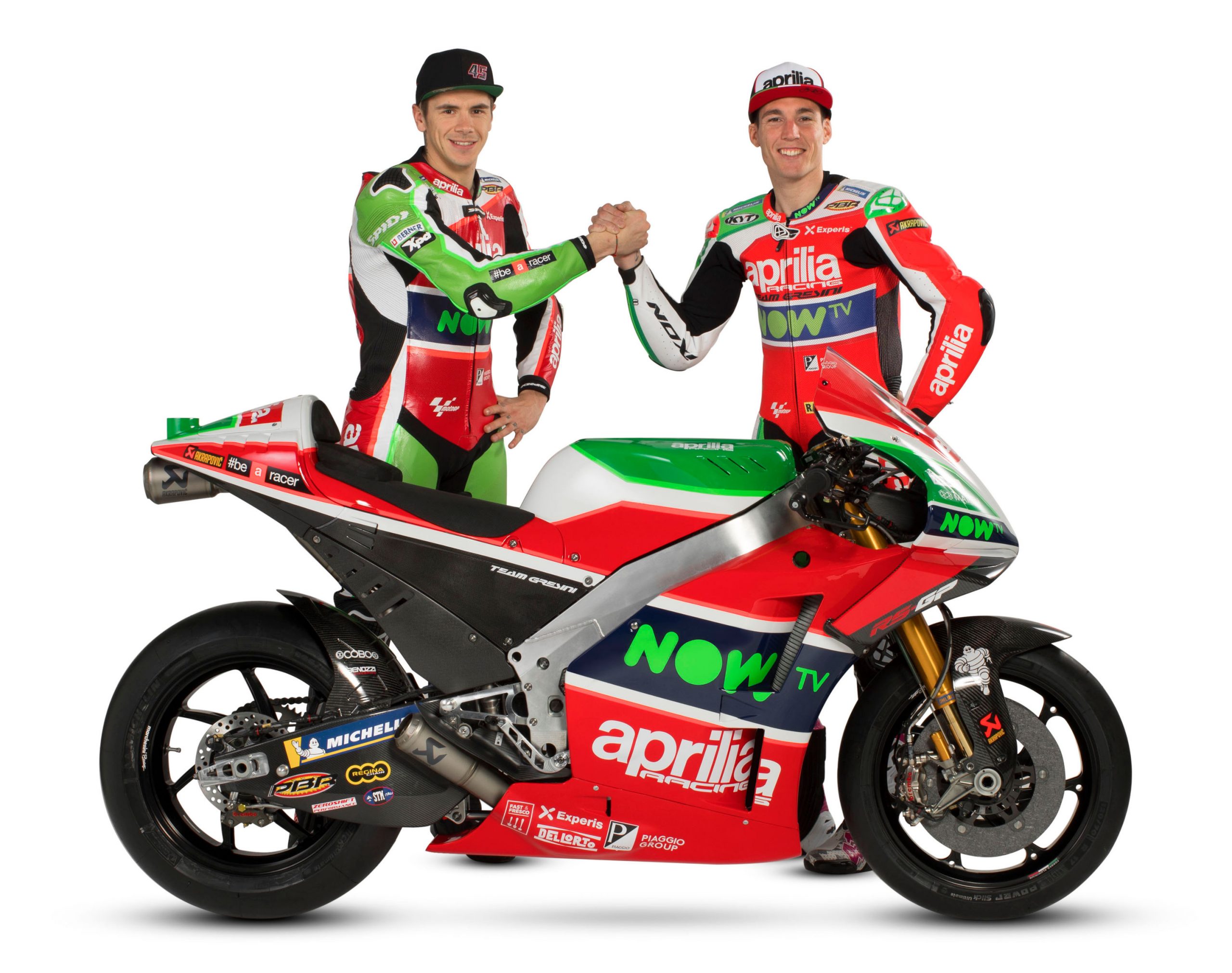 05 Aprilia RS-GP 2018 riders