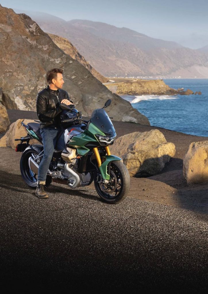 Ewan mcgregor moto guzzi