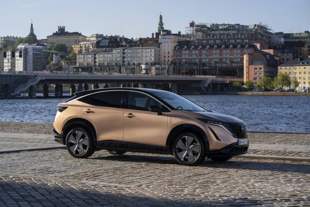 Nuova gamma Nissan Ariya