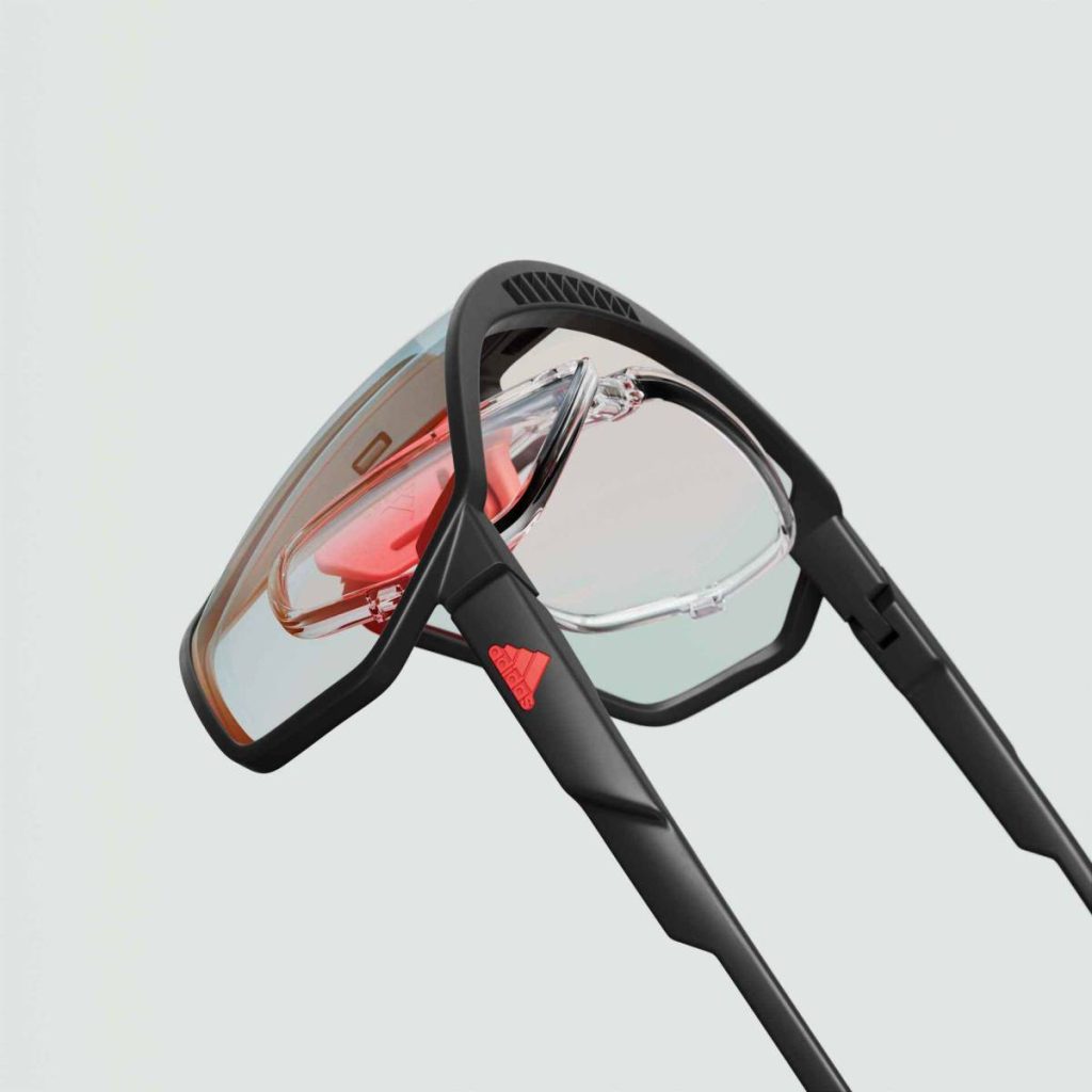 Occhiali sportivi Adidas con correzione ottica