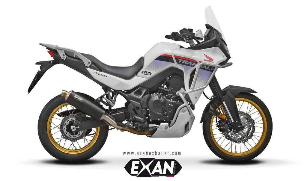 Exan: tre nuovi scarichi per la Transalp