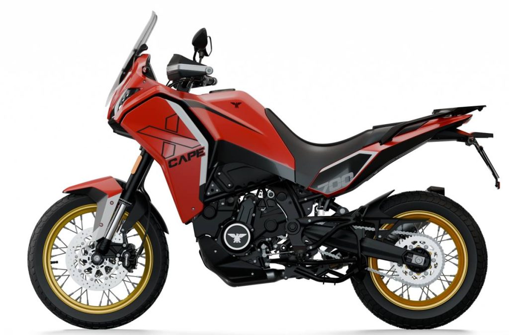 MOTO MORINI X-CAPE 700 GOLD EDITION