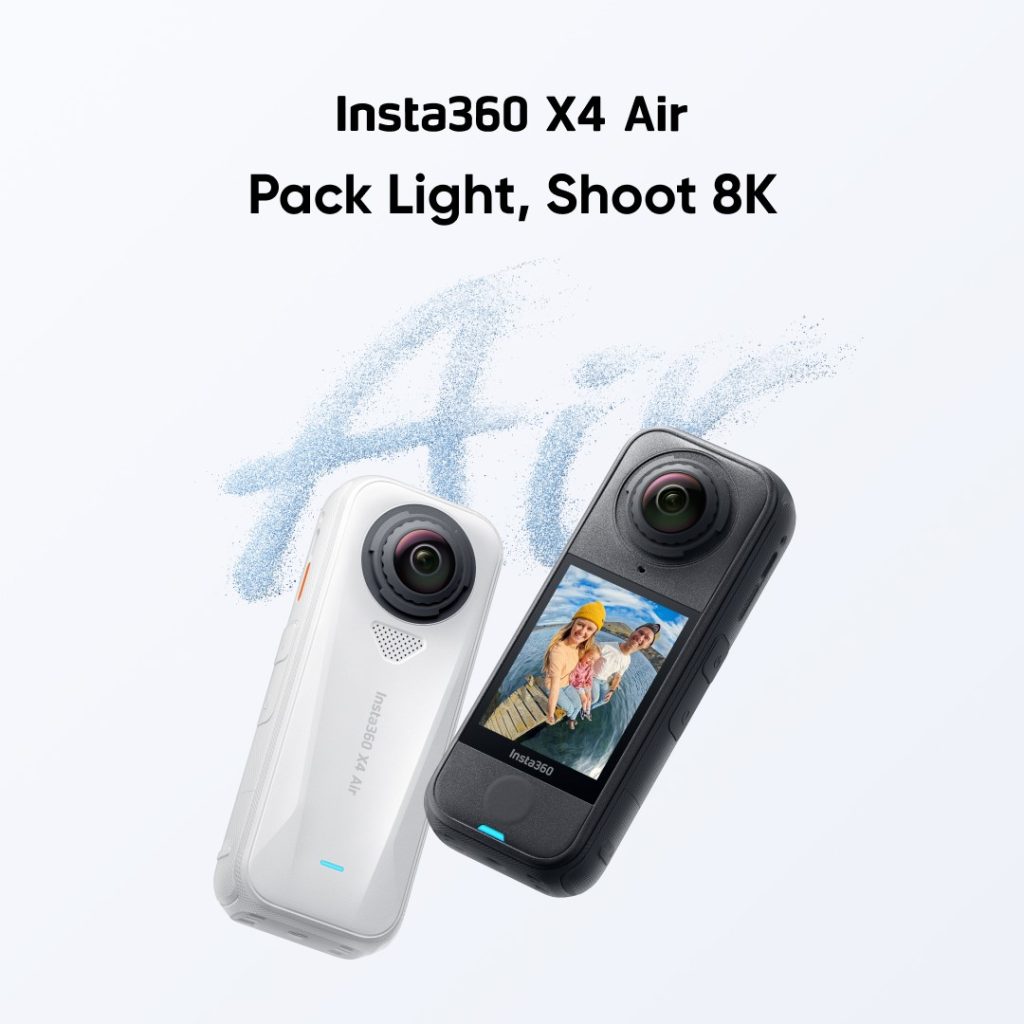 Insta360 X4Air, più leggera e versatile.
