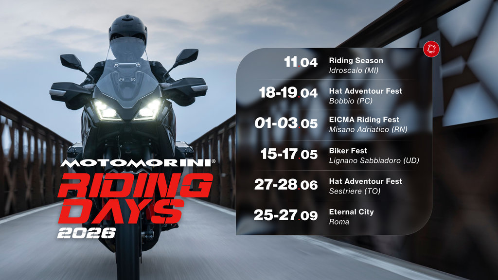 Arrivano i Riding Days Moto Morini