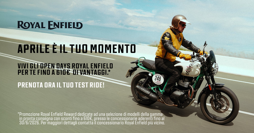 Royal Enfield apre la stagione dei test ride